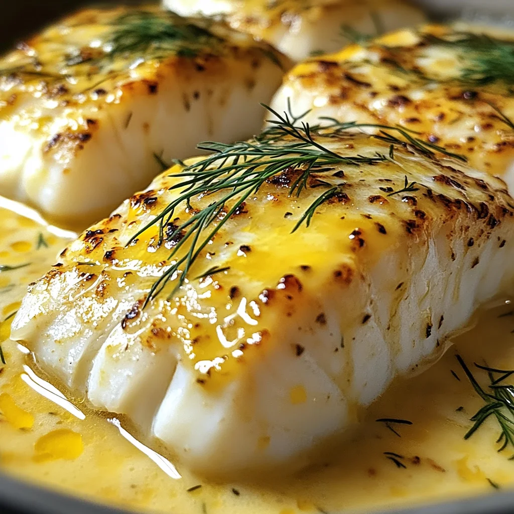 Cabillaud au Four à la Moutarde et Crème Citronnée : Un Plat Léger et Savoureux