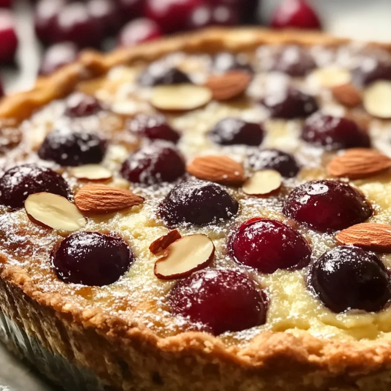 Clafoutis aux cerises et amandes : un dessert fondant au cœur de l'été