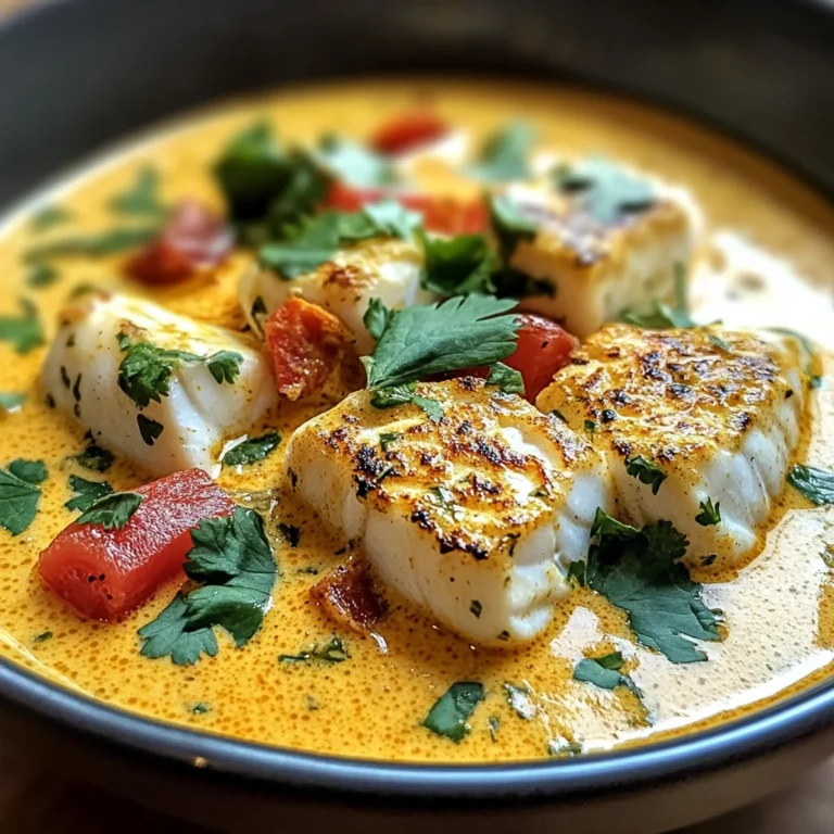 Curry de Poisson Blanc au Lait de Coco : Un Voyage Culinaire Exotique