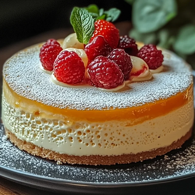 Gâteau Crémeux avec 3 Yaourts et 2 Œufs