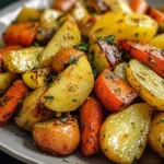 Légumes Rôtis à l'Ail et aux Herbes