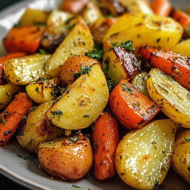 Légumes Rôtis à l'Ail et aux Herbes