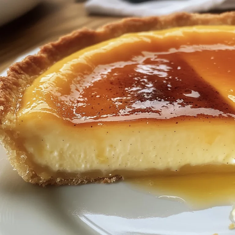 Tarte au Flan de Ma Grand-mère
