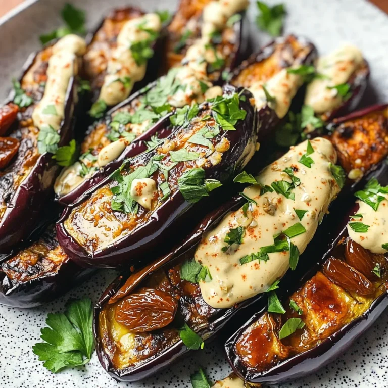 Aubergines rôties méditerranéennes