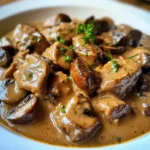 Bœuf Stroganoff au Cookeo