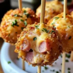 Cake pops salés jambon de poulet fromage