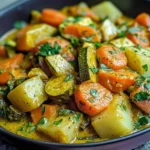 Colombo de Légumes Végétalien
