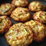Cookies Salés Courgette, Parmesan & Oignon Rouge