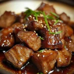 Délice sucré-salé à la viande