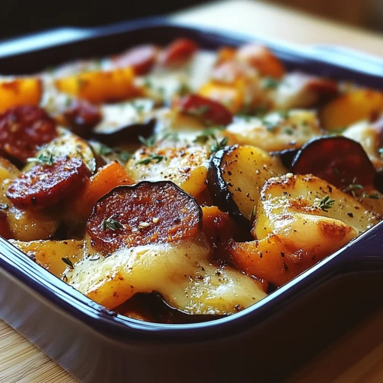 Gratin de légumes au paprika et chorizo