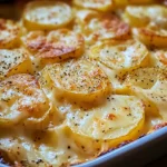Gratin de pommes de terre crémeux