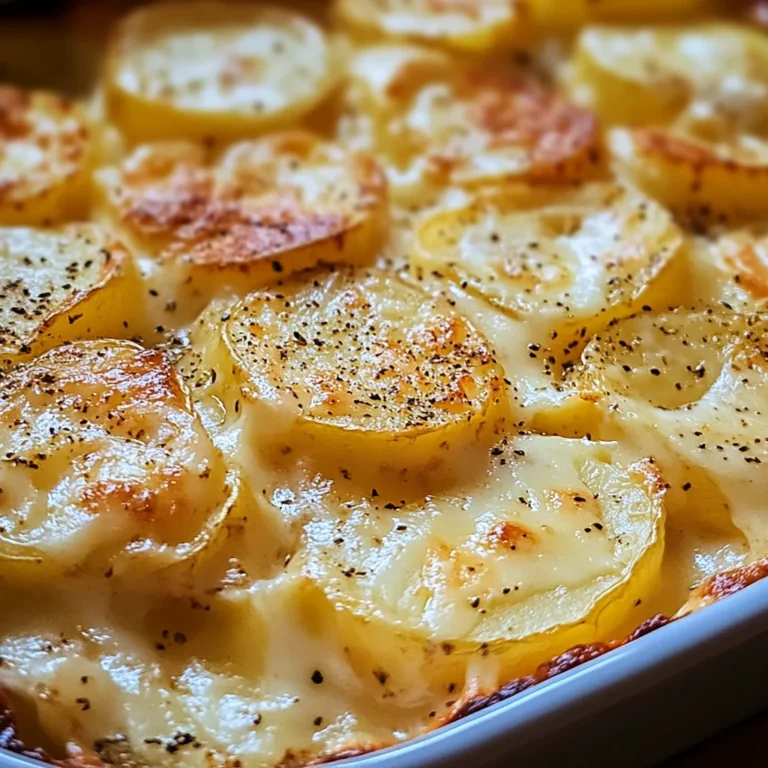 Gratin de pommes de terre crémeux