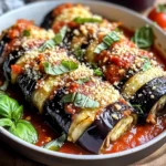 Involtini d'aubergines à la ricotta