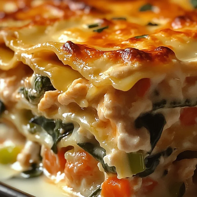 Lasagnes familiales aux légumes et poulet