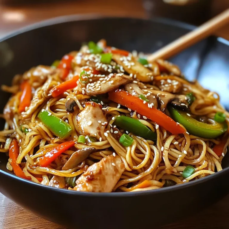 Nouilles sautées asiatiques rapides