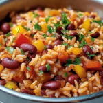 Riz Cajun aux Haricots Rouges