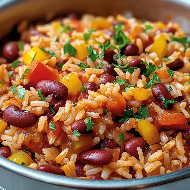 Riz Cajun aux Haricots Rouges