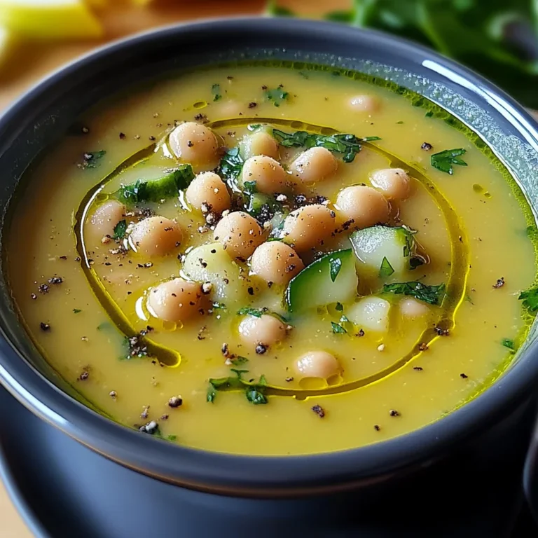Soupe Crémeuse aux Légumes et Légumineuses