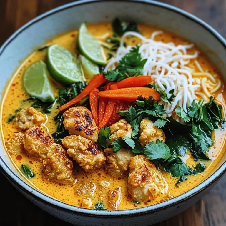 Soupe Thaï Délicieuse et Épicée