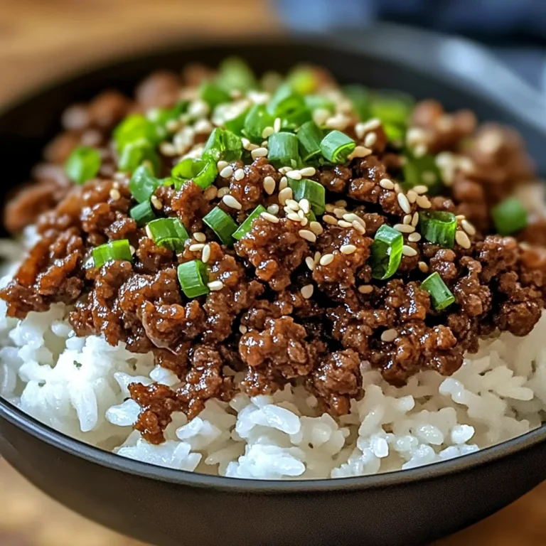 Boeuf Haché Coréen