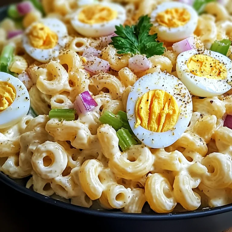 Pâtes crémeuses aux œufs