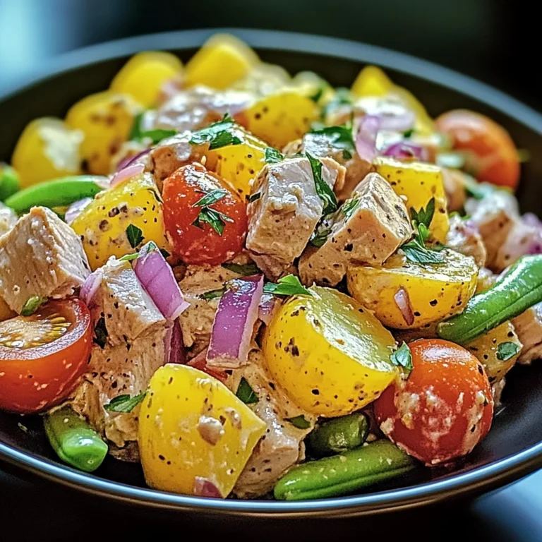 Salade de Pommes de Terre au Thon